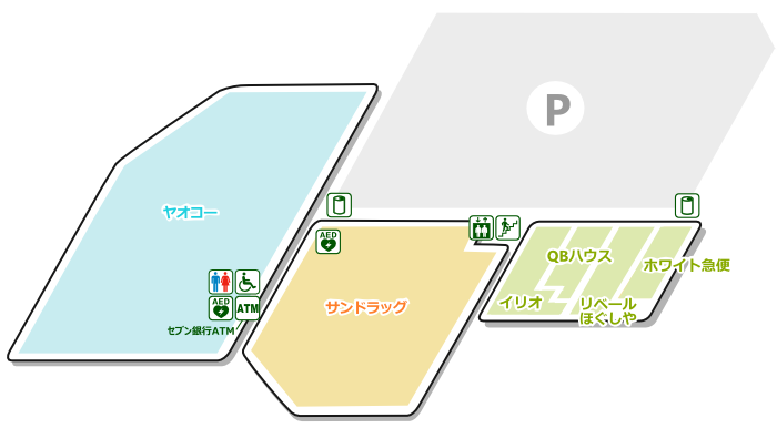 1Fフロアマップ
