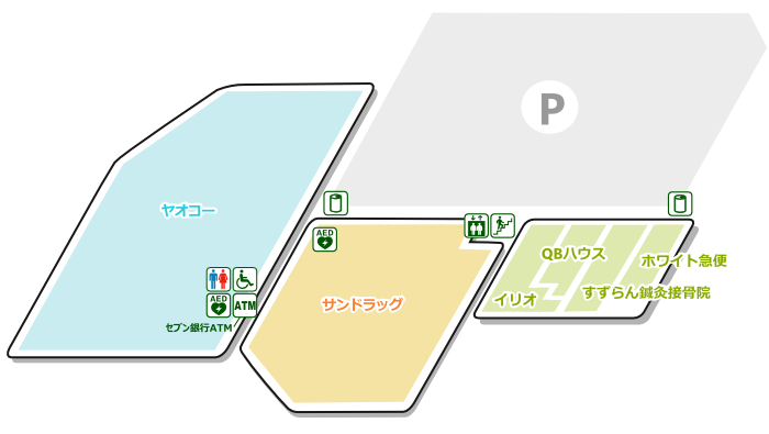 1Fフロアマップ